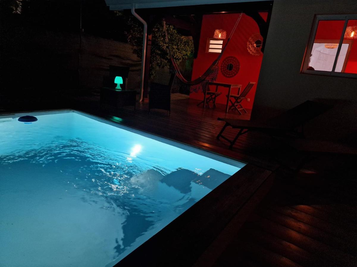 Le Jeipur Villa Vue Mer Piscine Privee سانت فرانسوا المظهر الخارجي الصورة
