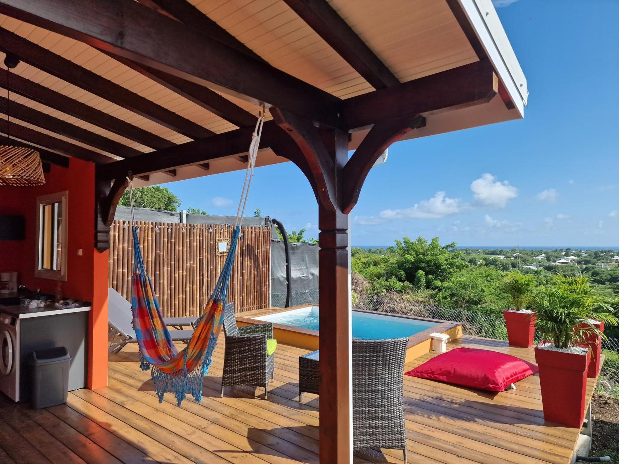 Le Jeipur Villa Vue Mer Piscine Privee سانت فرانسوا المظهر الخارجي الصورة