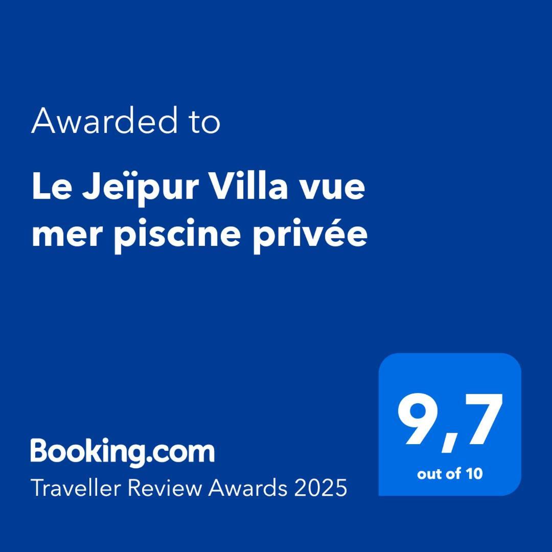 Le Jeipur Villa Vue Mer Piscine Privee سانت فرانسوا المظهر الخارجي الصورة